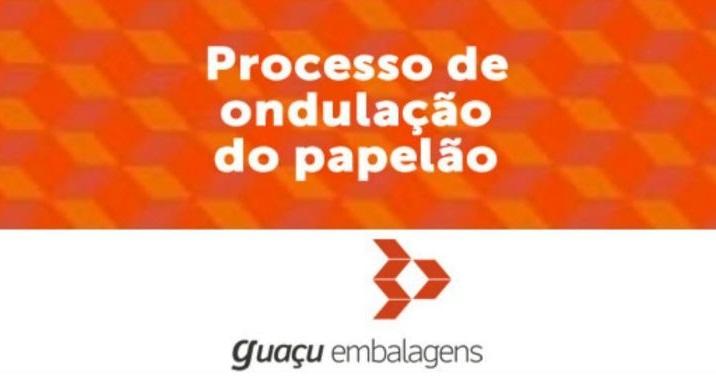 Processo de ondulação do papelão