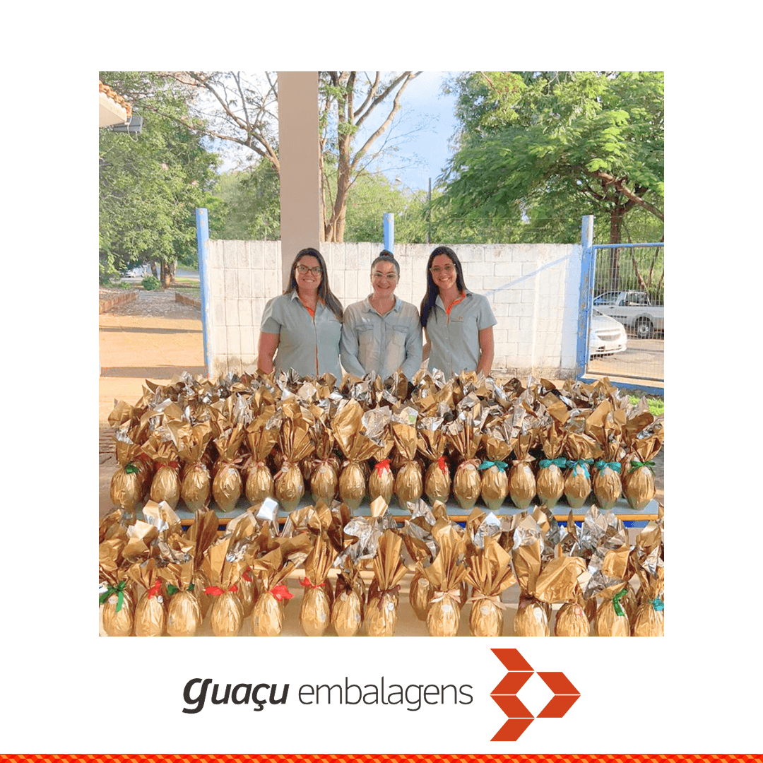 Distribuição de ovos de Páscoa